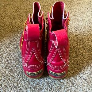 Red Limited Edition L.L. Bean Boots